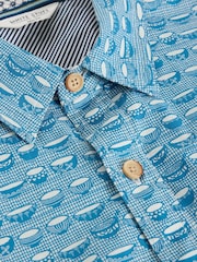 White Stuff Ramen Bowl Short Sleeve Printed Shirt - Изображение 6 из 6