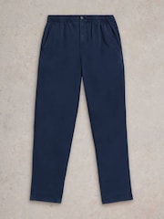White Stuff Blue Sutton Drawstring Trousers - Image 5 of 6