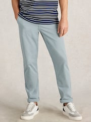 White Stuff Blue Sutton Organic Chino Trousers - Image 1 of 6