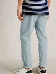 White Stuff Blue Sutton Organic Chino Trousers - Image 2 of 6