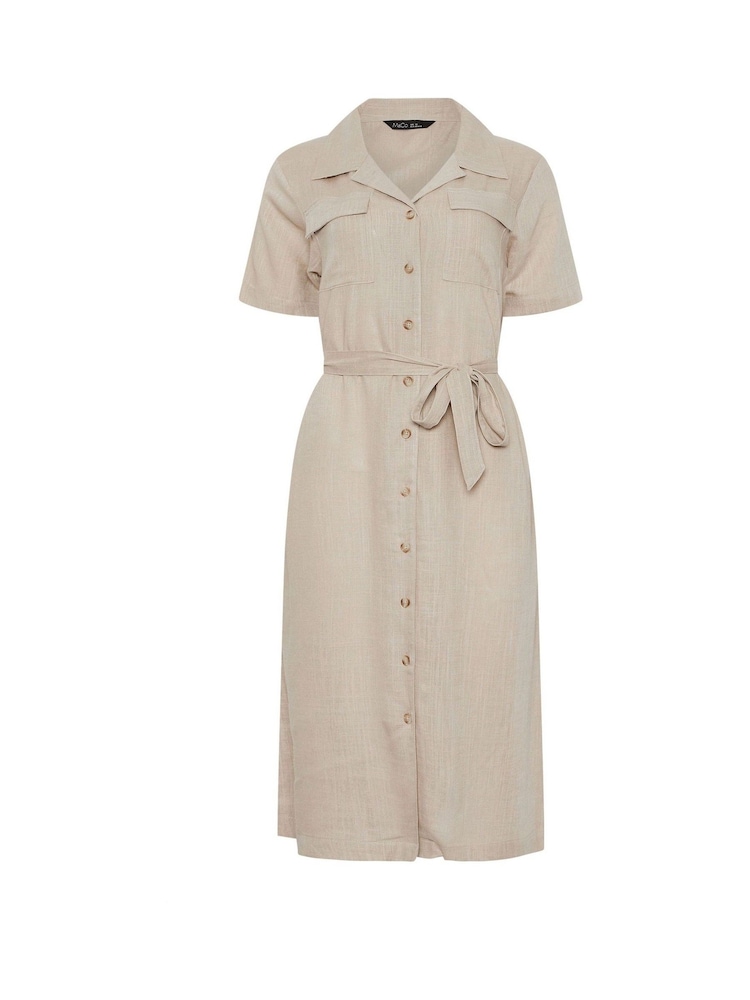 M&Co Natural Shirt Dress - Image 5 of 5