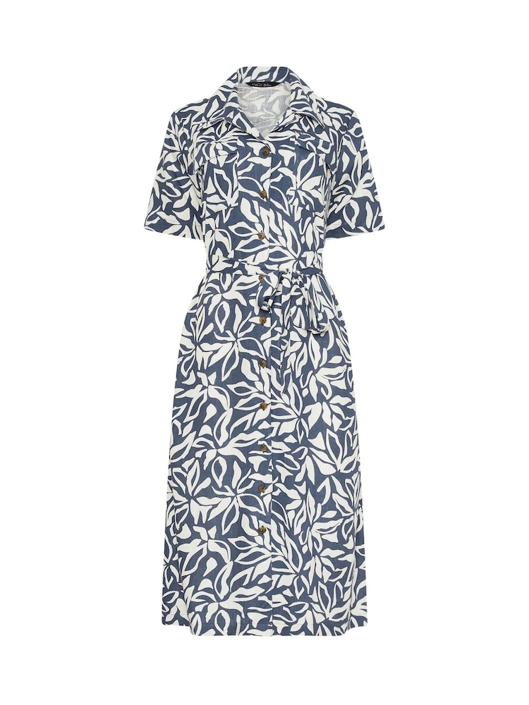 M&Co Blue Shirt Dress - Image 5 of 5