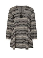 Yours Curve kravata Neck tunika - Slika 6 iz 6