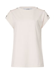 Long Tall Sally Natural Shoulder Button 100% Cotton T-Shirt - Image 5 of 5