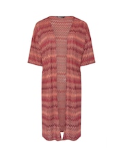 Yours Curve Orange Tie Front Cover-Up - Image 6 of 6