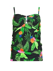 M&Co Tankinicom fivela floral tropical - Imagem 6 de 7