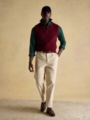 Joules Oxford Classic Fit Dark Green Long Sleeve Cotton Shirt - Image 9 of 10
