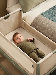 Snuz Sand Twin Pack Crib Fitted Fitted Sheets - Image 2 of 3