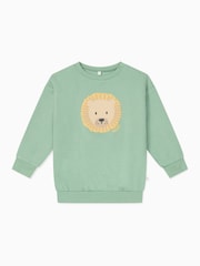 MORI 100% Cotton Comfy Oversized Sweatshirt - León - Imagen 4 de 4