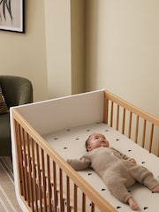 Snuz 2 Pack Sand Cloud Cot Bed Fitted Sheets - Image 2 of 3