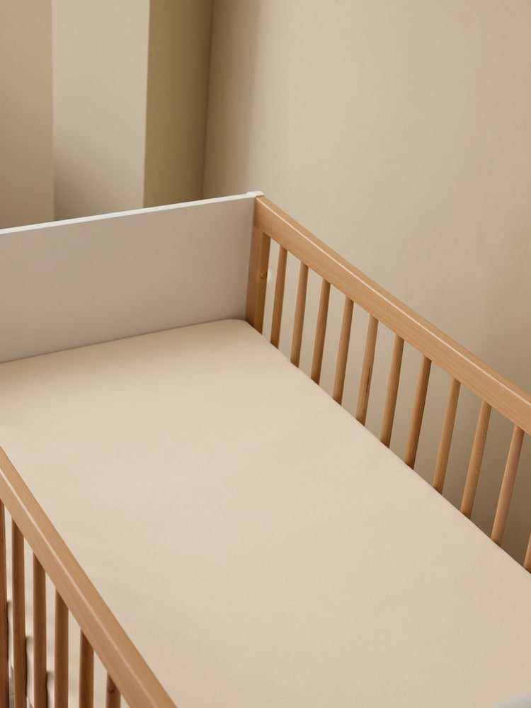 Snuz 2 Pack Cashmere Cot Bed Fitted Sheets - Image 1 of 3