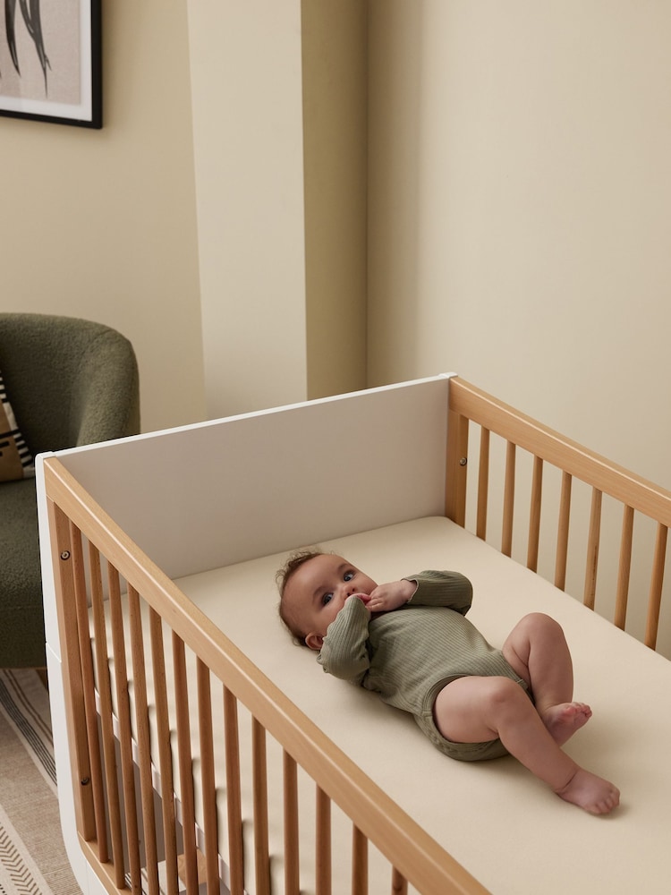 Snuz 2 Pack Cashmere Cot Bed Fitted Sheets - Image 2 of 3