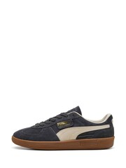 Puma Grey Mens Palermo Trainers - Image 3 of 6
