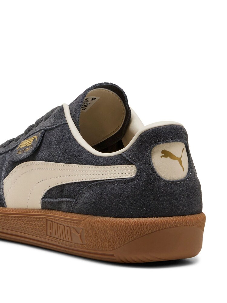 Puma Grey Mens Palermo Trainers - Image 6 of 6