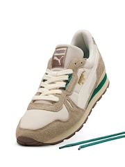 Puma Grey Mens RX737 Vintage Trainers - Image 4 of 6
