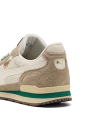 Puma Grey Mens RX737 Vintage Trainers - Image 6 of 6