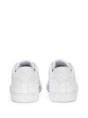 Puma White Mens Smash Trainers - Image 4 of 5