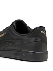 Puma Black Mens Smash Trainers - Image 6 of 8