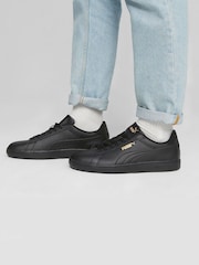 Puma Black Mens Smash Trainers - Image 8 of 8