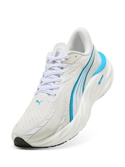 Puma Grey/Blue Mens Velocity Nitro 4 Trainers - Image 5 of 6