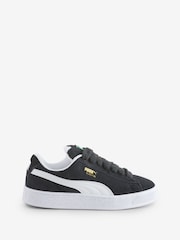 Puma Black XL Mens Suede Classic Trainers - Image 1 of 1