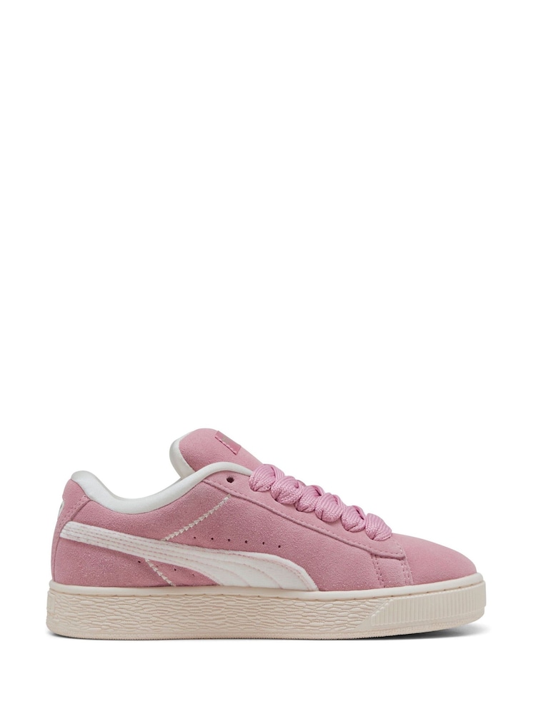 Puma Pink Girls Youth Suede XL Trainers - Image 1 of 6 Puma Pink Girls Youth Suede XL Trainers - Image 1 of 6