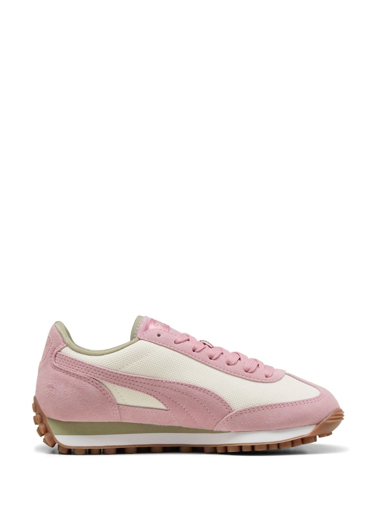 Puma Pink Girls Youth Easy Rider Trainers - Image 1 of 6 Puma Pink Girls Youth Easy Rider Trainers - Image 1 of 6
