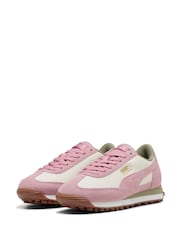 Puma Pink Girls Youth Easy Rider Trainers - Image 3 of 6
