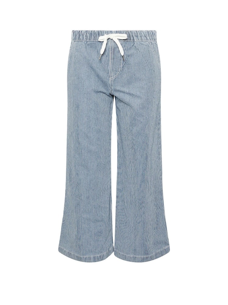 PixieGirl Petite Blue Wide Leg 100% Cotton Jeans - Image 6 of 6