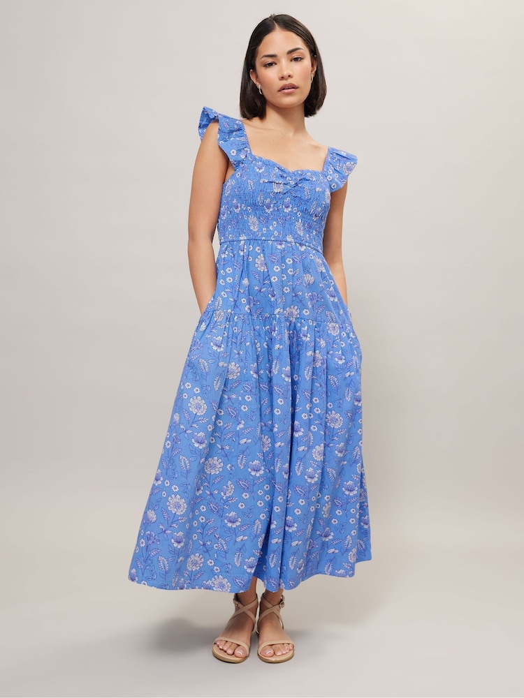 Ярусное платье из 100% хлопка PixieGirl Petite - Изображение 1 из 5