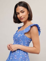Ярусное платье из 100% хлопка PixieGirl Petite - Изображение 2 из 5