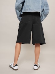 PixieGirl Petite Aqua Blue Denim 100% Cotton Shorts - Image 4 of 5