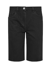 PixieGirl Petite Aqua Blue Denim 100% Cotton Shorts - Image 5 of 5