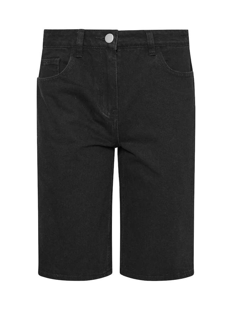 PixieGirl Petite Aqua Blue Denim 100% Cotton Shorts - Image 5 of 5