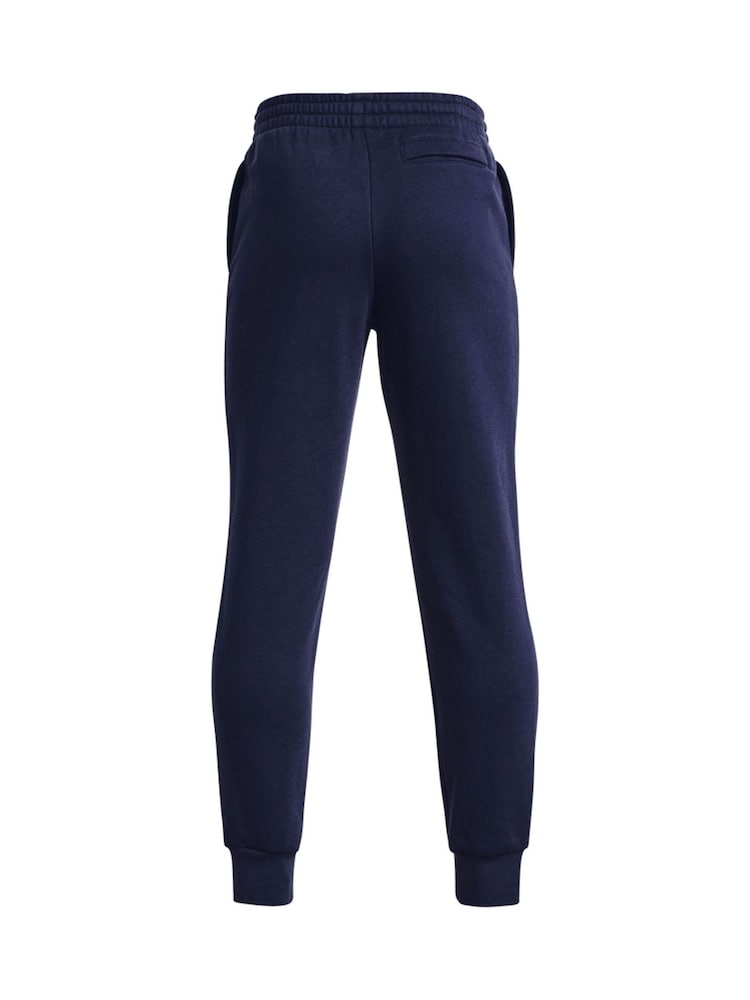 Under Armour Navy Rival Fleece Joggers - Image 2 of 2 Under Armour Navy Rival Fleece Joggers - Image 2 of 2