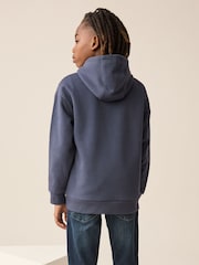 Navy Neon Car Older Boys Graphic Print Hoodie (3-16yrs) - Image 3 of 3