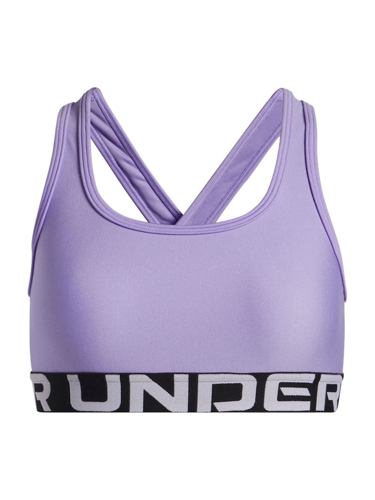 Under Armour Lilac Purple Crossback Bra - Image 1 of 2 Under Armour Lilac Purple Crossback Bra - Image 1 of 2