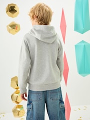 Grey Reindeer Christmas Hoodie (3-16yrs) - Image 3 of 9