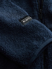 Blue Zip Through Fleece (3-16yrs) - Image 5 of 5