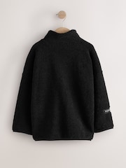 Black Zip Through Fleece (3-16yrs) - Image 3 of 5