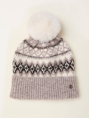FatFace Fairisle Bobble Hat - Slika 1 iz 2