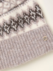 FatFace Fairisle Bobble Hat - Slika 2 iz 2