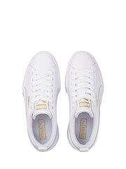 Puma White Girls Youth Mayze Trainers - Image 5 of 6