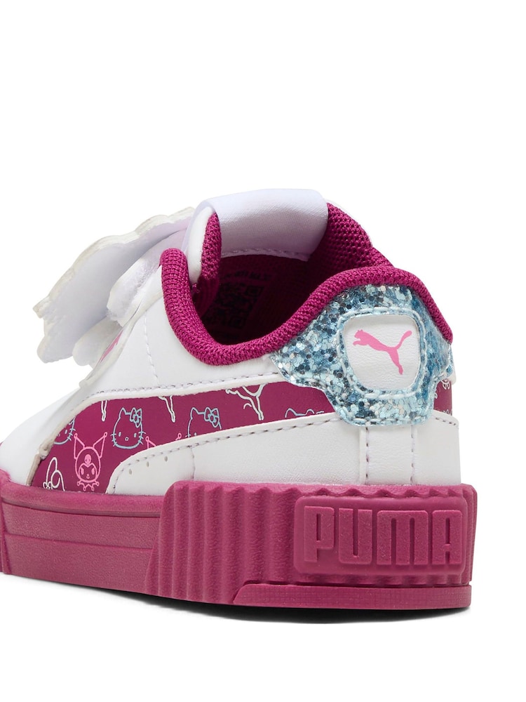 Puma White/Purple Girls Infant Hello Kitty Carina Trainers - Image 6 of 6 Puma White/Purple Girls Infant Hello Kitty Carina Trainers - Image 6 of 6