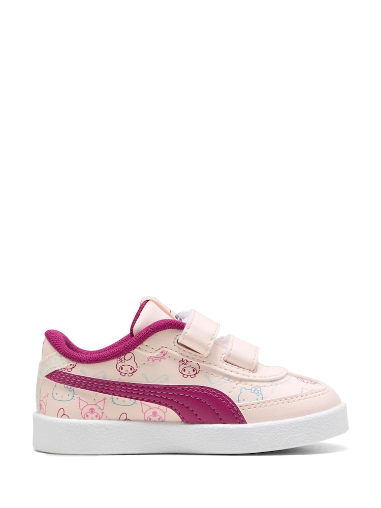 Puma Pink/Purple Girls Infant Hello Kitty Club Era Trainers - Image 2 of 6 Puma Pink/Purple Girls Infant Hello Kitty Club Era Trainers - Image 2 of 6