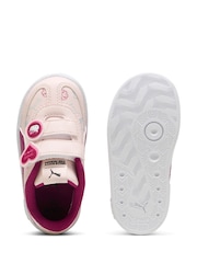 Puma Pink/Purple Girls Infant Hello Kitty Club Era Trainers - Image 4 of 6