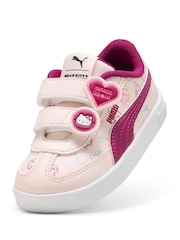 Puma Pink/Purple Girls Infant Hello Kitty Club Era Trainers - Image 5 of 6