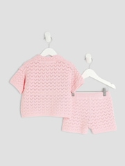 River Island Pink Girls Revere Palm Tree Set - Image 2 of 5