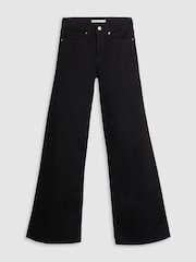 Levi's® Soft Black 318 Shaping Wide Leg Jeans - Image 6 of 8