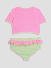 River Island Pink Girls T-Shirt Bikini - Image 2 of 4